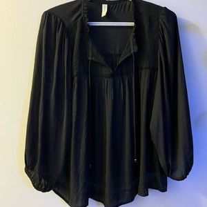 Black Gentle Fawn Blouse